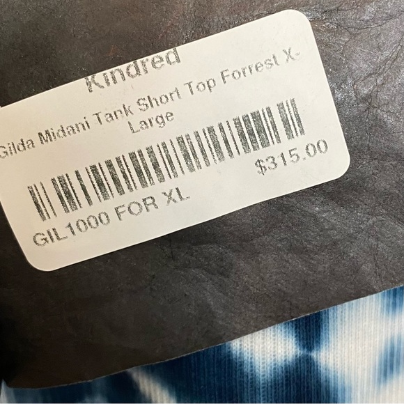 Gilda Midani Cotton 'Forest' Dyed Tank Top - Picture 10 of 10